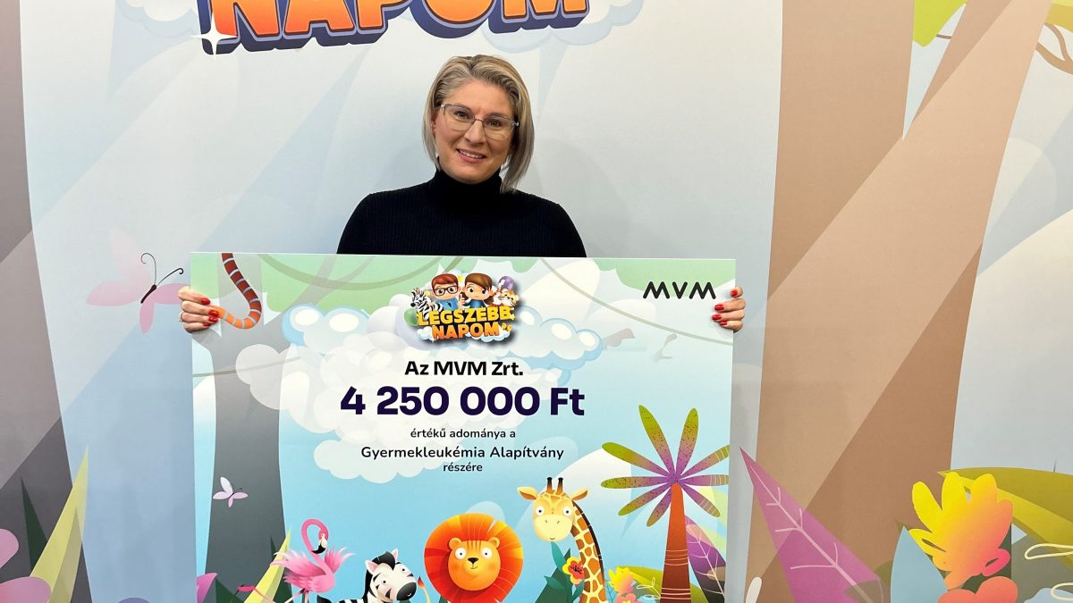 „Legszebb napom” – MVM Élménynap 4.250.000.- forintos támogatás